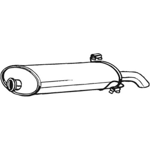 BOSAL Endschalld&auml;mpfer 190-939