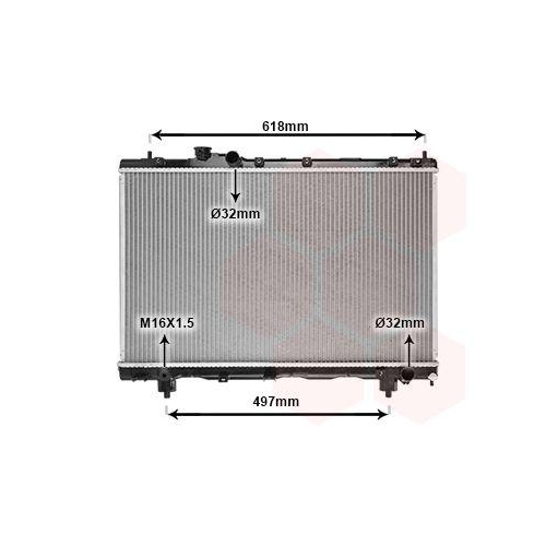 VAN WEZEL K&uuml;hler, Motork&uuml;hlung 53002241