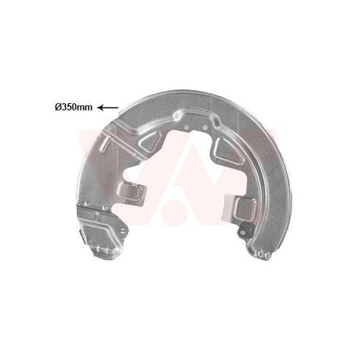 VAN WEZEL Spritzblech, Bremsscheibe 5922371