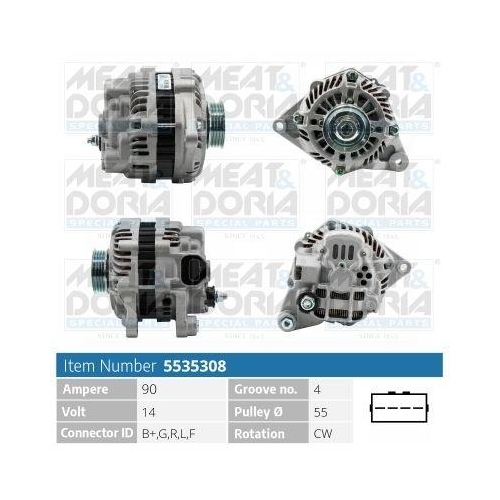 MEAT & DORIA Generator 5535308
