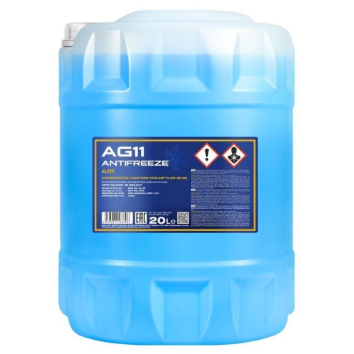 Mannol Antifreeze AG11 Frostschutz Konzentrat 20 Liter Kanister MN4111-20