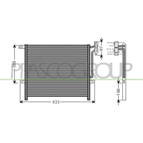 PRASCO Kondensator, Klimaanlage PrascoSelection BM802C001