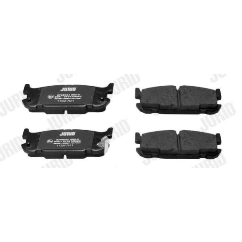 JURID Bremsbelagsatz, Scheibenbremse 572603J