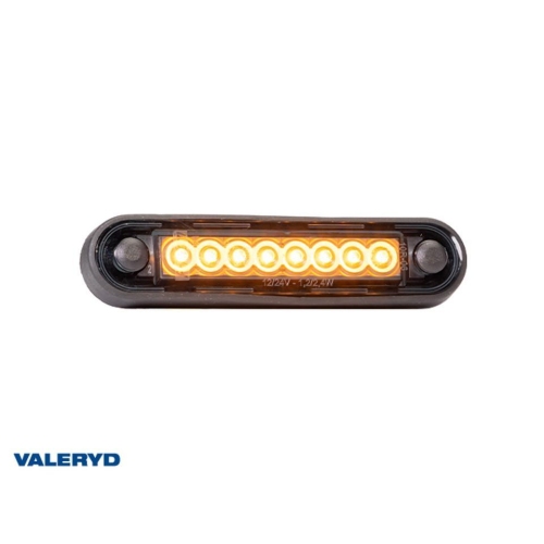 LED Seitenmarkierungsleuchte Valeryd Arctic Night 120,4x15,7mm Gelb 12-36V