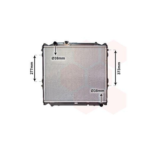 VAN WEZEL K&uuml;hler, Motork&uuml;hlung 53002248