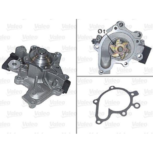 VALEO Wasserpumpe, Motork&uuml;hlung 506536