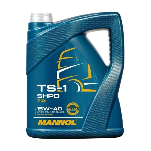 Motor&ouml;l Motoren&ouml;l Mannol TS-1 SHPD 15W-40 5 Liter Kanister MN7101-5