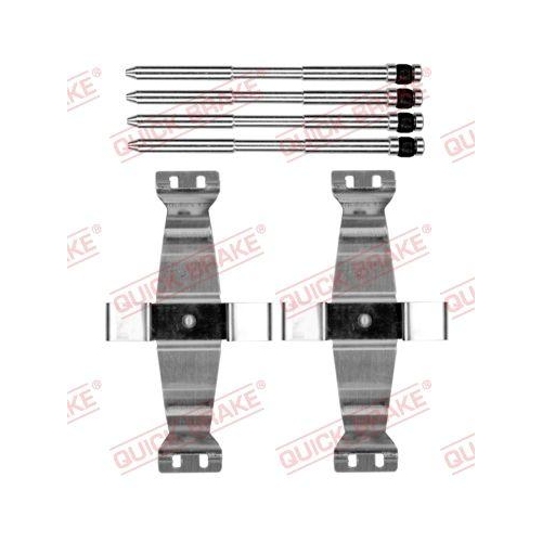 QUICK BRAKE Zubeh&ouml;rsatz, Scheibenbremsbelag 109-0122
