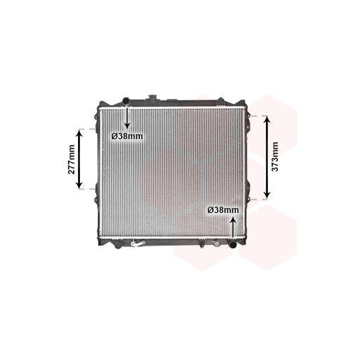 VAN WEZEL K&uuml;hler, Motork&uuml;hlung 53002249