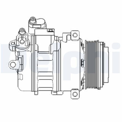 DELPHI Kompressor, Klimaanlage CS20370