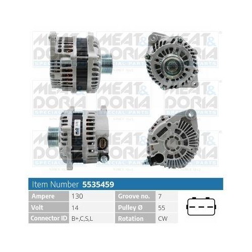 MEAT & DORIA Generator 5535459