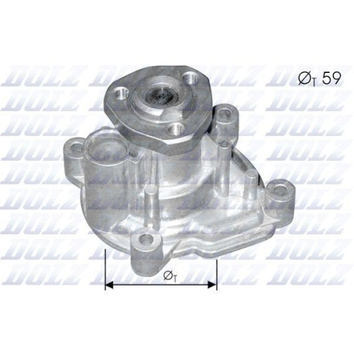 DOLZ Wasserpumpe, Motorkühlung A218