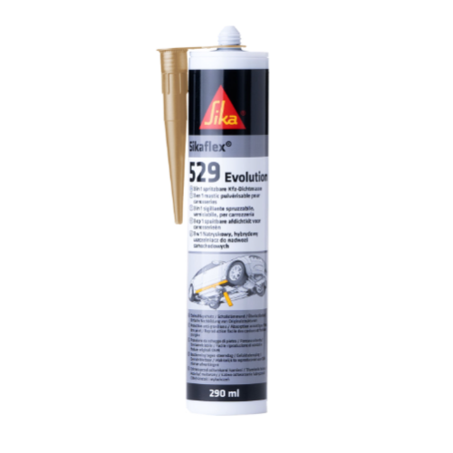 Sika Sikaflex 529 Evolution schwarz 290ml Kartusche Dichtstoff spritzbar 724421