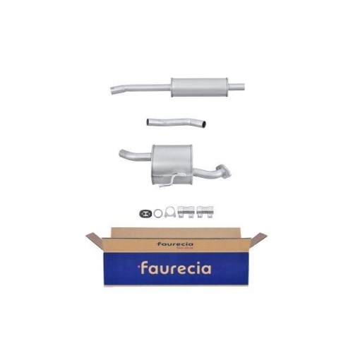 HELLA Endschalld&auml;mpfer Easy2Fit &ndash; PARTNERED with Faurecia 8LD 366 028-421
