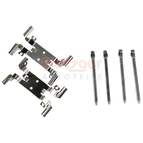 METZGER Zubehörsatz, Scheibenbremsbelag GREENPARTS 109-0206