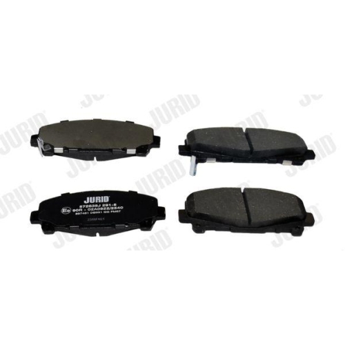 JURID Bremsbelagsatz, Scheibenbremse 572635J