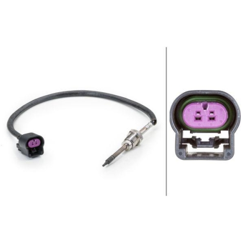 HELLA Sensor, Abgastemperatur 6PT 014 494-221