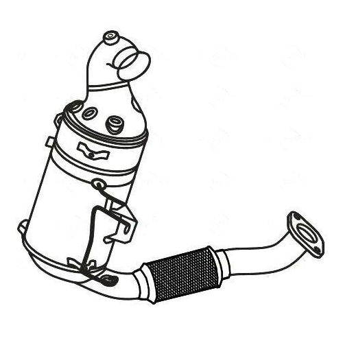 VEGAZ GmbH Ru&szlig;-/Partikelfilter, Abgasanlage FK-379