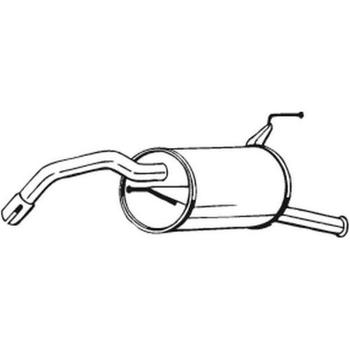 BOSAL Endschalldämpfer 228-145