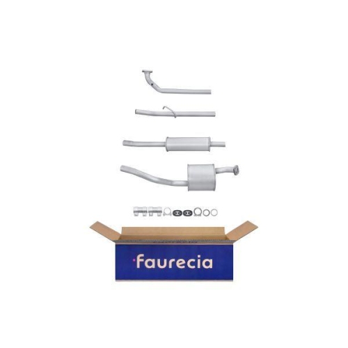 HELLA Endschalld&auml;mpfer Easy2Fit &ndash; PARTNERED with Faurecia 8LD 366 028-431