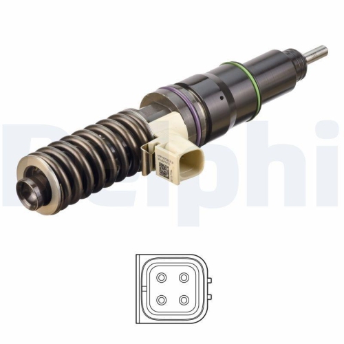 DELPHI Einspritzventil BEBE5G17101-12B1