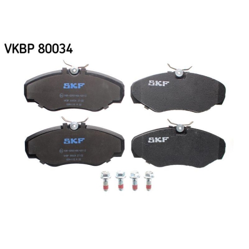 SKF Bremsbelagsatz, Scheibenbremse VKBP 80034