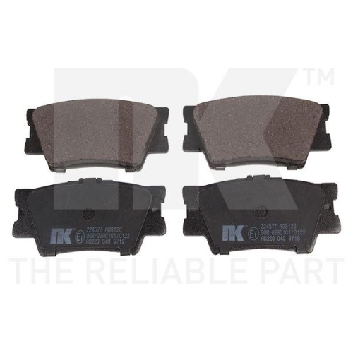 NK Bremsbelagsatz, Scheibenbremse 224577