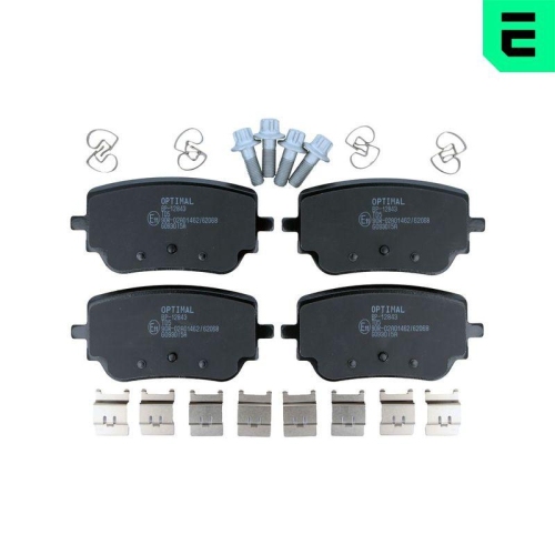 OPTIMAL Bremsbelagsatz, Scheibenbremse BP-12843