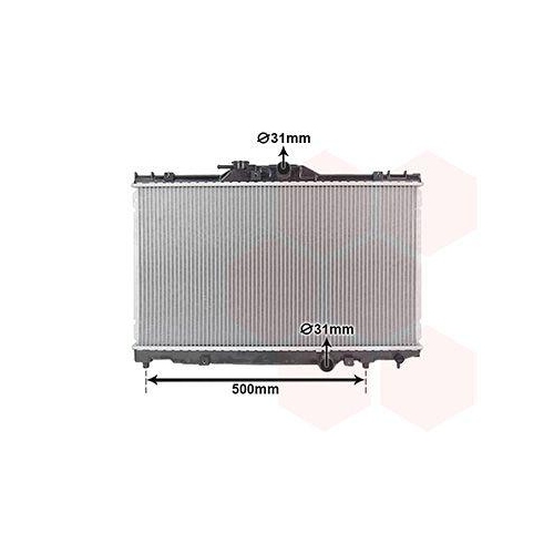 VAN WEZEL K&uuml;hler, Motork&uuml;hlung 53002273