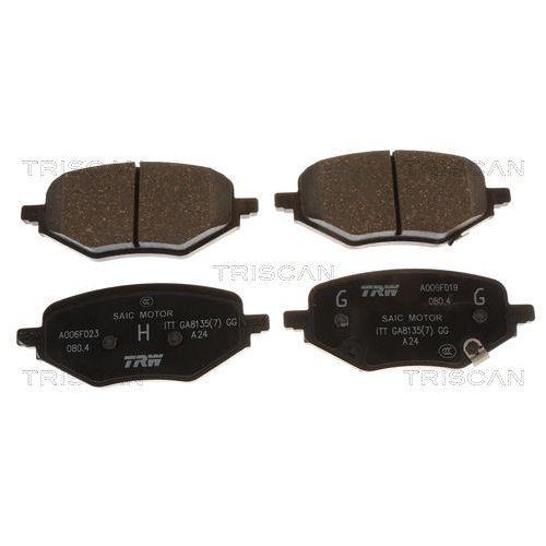 TRISCAN Bremsbelagsatz, Scheibenbremse 8110 82011
