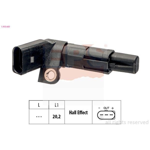 EPS Impulsgeber, Kurbelwelle Made in Italy - OE Equivalent 1.953.683