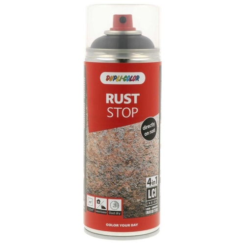 DUPLI COLOR Rostschutzgrundierung RUST STOP tiefschwarz sdm. 868320 - 400 ml