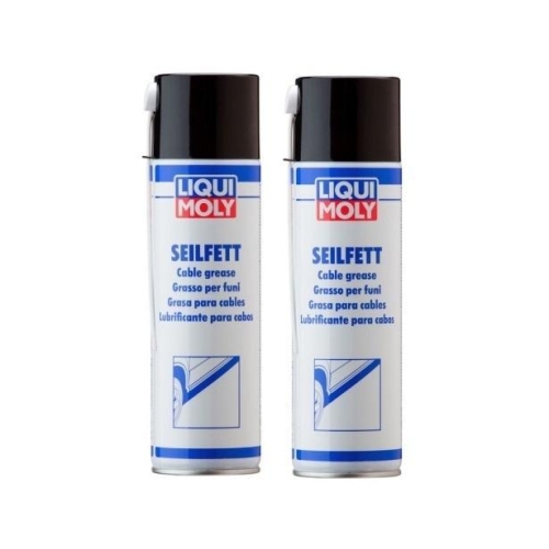 2x LIQUI MOLY Seilfett 500ml Spray Dose - Hohlraumversiegelung -Art.Nr. 6135