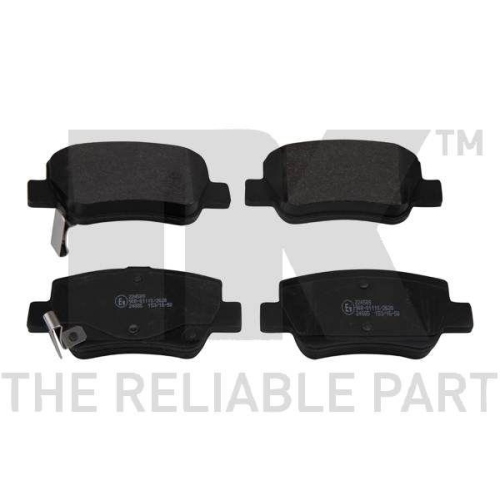 NK Bremsbelagsatz, Scheibenbremse 224589