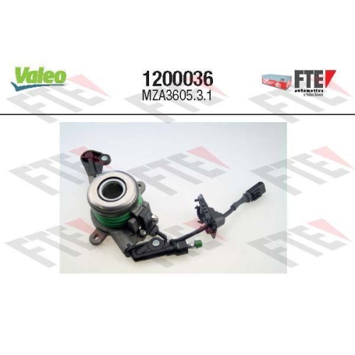 VALEO Zentralausrücker, Kupplung FTE CLUTCH ACTUATION 1200036