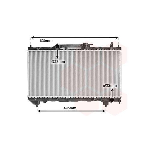 VAN WEZEL K&uuml;hler, Motork&uuml;hlung 53002283