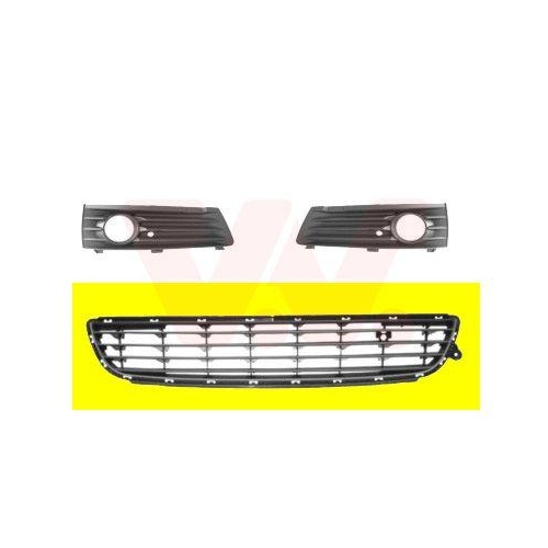 VAN WEZEL L&uuml;ftungsgitter, Sto&szlig;f&auml;nger ** Equipart ** 3792590