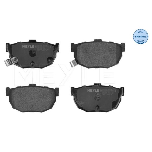 MEYLE Bremsbelagsatz, Scheibenbremse MEYLE-ORIGINAL: True to OE. 025 215 5314/W
