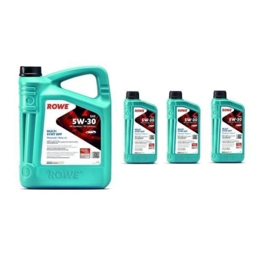 Motoröl ROWE Öl MULTI SYNT DPF 5W30 BMW LL-04 MB 229.51 VW 504/507.00 8 Liter