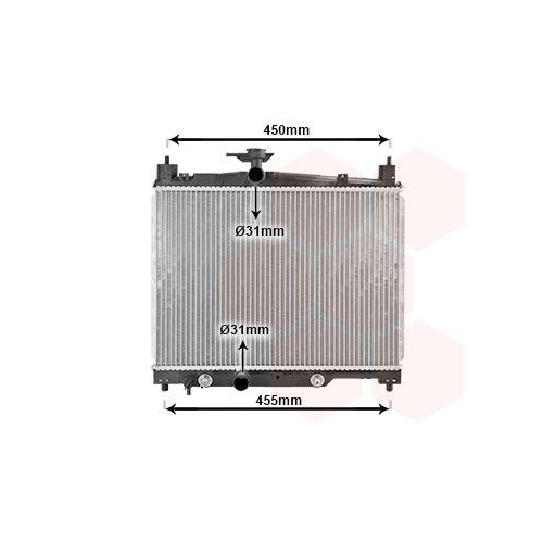 VAN WEZEL K&uuml;hler, Motork&uuml;hlung 53002287