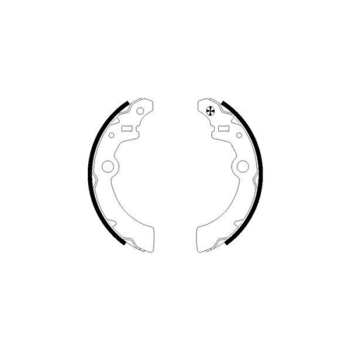 PAGID Bremsbackensatz H9500N