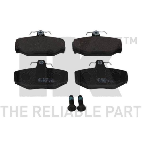 NK Bremsbelagsatz, Scheibenbremse 224809