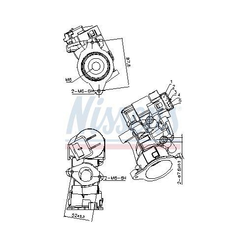 NISSENS AGR-Ventil ** FIRST FIT ** 98181