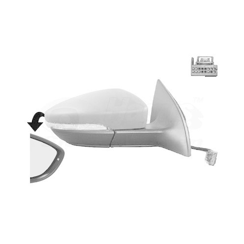 VAN WEZEL Au&szlig;enspiegel * HAGUS * 5841808