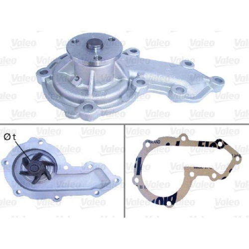 VALEO Wasserpumpe, Motork&uuml;hlung 506732