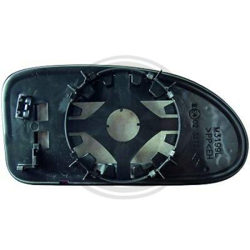DIEDERICHS Spiegelglas, Au&szlig;enspiegel 1415125