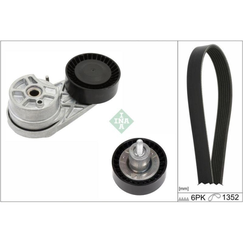 Schaeffler INA Keilrippenriemensatz 529 0598 10