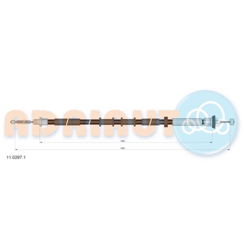 ADRIAUTO Seilzug, Feststellbremse 11.0297.1
