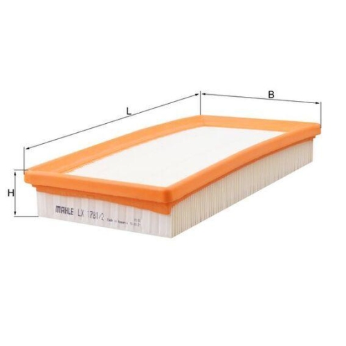 MAHLE Luftfilter LX 1781/2