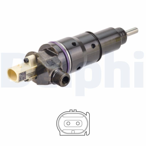 DELPHI Einspritzventil BEBJ1F13001-12B1